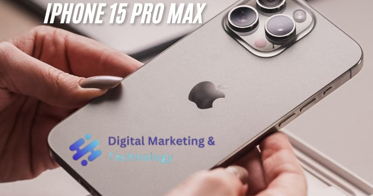 iPhone 15 Pro Max