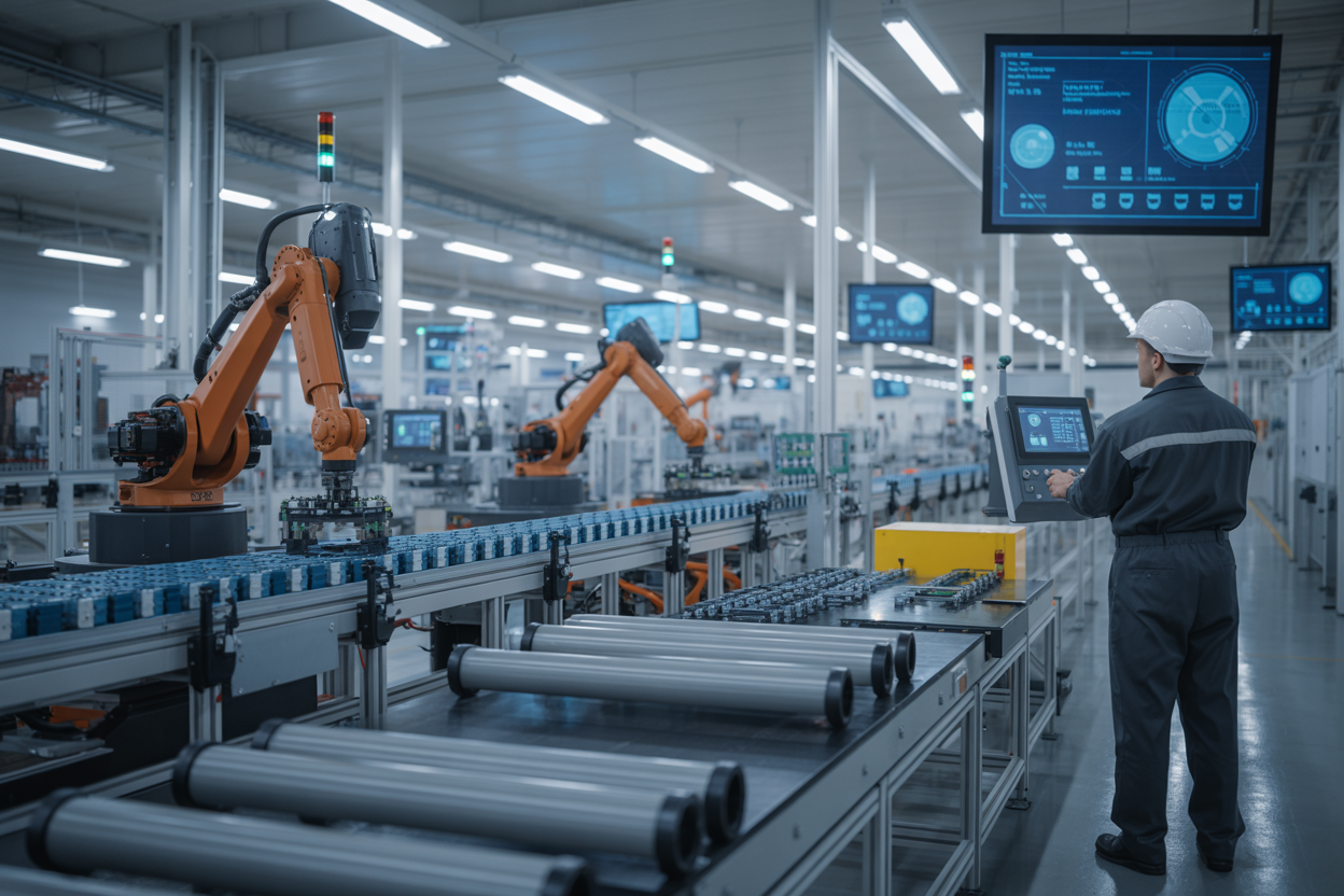 Smart Manufacturing and Industrial Automation